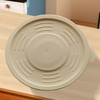Good Quality Disposable Lid For 140mm Soup Bowls Microwave Corn Starch Soup Bowl Lid Heat Resistant Take Away Soup Bowl lid