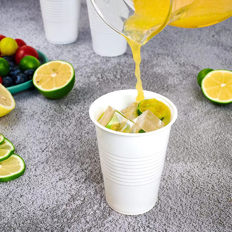 Customized 1000pcs corn starch 12oz 340ml hot and cold beverage biodegradable disposable corn starch coffee cup