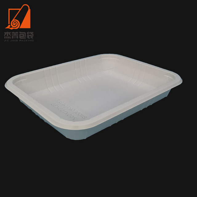 Disposable Corn starch food plates plastic cutlery cake disposable trays