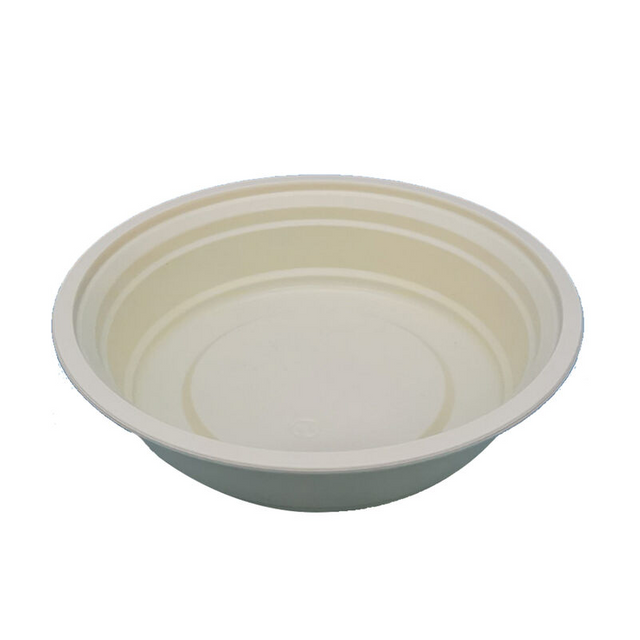 Factory direct supply of inexpensive 100% compostable biodegradable tableware 350 ml cornstarch bowls