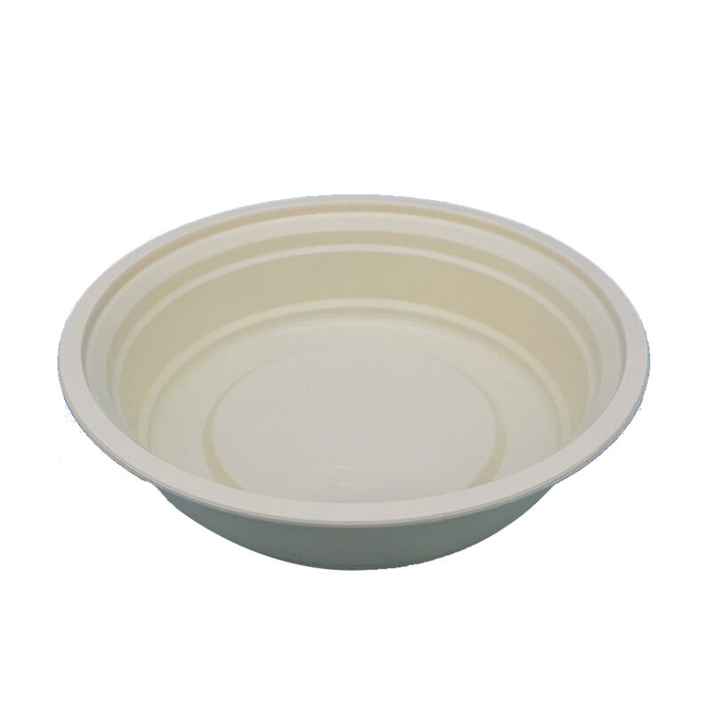 Factory direct supply of inexpensive 100% compostable biodegradable tableware 350 ml cornstarch bowls