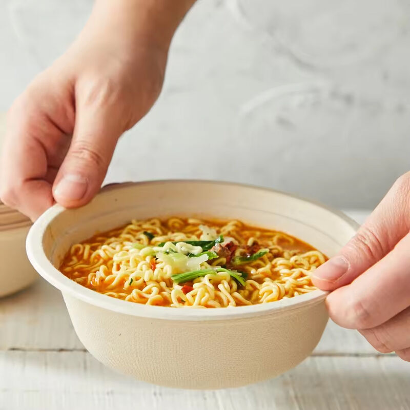 Factory Supplier Price Disposable cornstarch tableware 700ML bowl 100% biodegradable