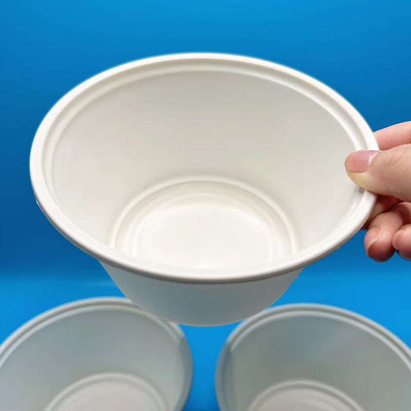 Eco Friendly Biodegradable cornstarch Soup Bowls Takeaway Food Packaging Disposable Soup Bowl