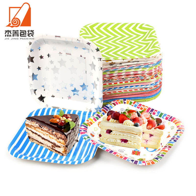 High quality Paper plates Disposable Paper plates Biodegradable paper plates are used in holiday decorations