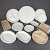 Self-marketing Paper plate Dining room dinner biodegradable plate Disposable paper plate