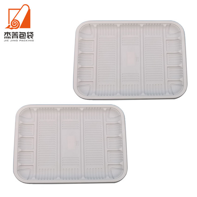 Custom Eco Friendly Disposable Sushi Desert Fruit Biodegradable Tray Packaging for Food