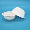 6 Oz Biodegradable Corn Starch Take Away Microwavable Small Chinese Hot Soup Rice Packaging Bowls 200 Ml Round Disposable Bowl