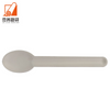 Batch customization Biodegradable Compostable Sugarcane Bagasse Cutlery Spoon Set Food Grade Dinnerware for Party Desserts