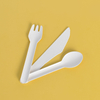 Paper Knife Fork Spoon Set Paper Disposable Cutlery for Party Picnic