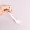 Natural Eco-friendly Cornstarch Spoon Food grade Biodegradable Dinner Tableware Disposable Cutlery Spoon