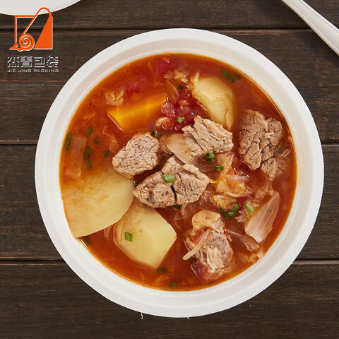 Factory price Disposable biodegradable eco-friendly cornstarch salad bowl meets with lid eco-bowl