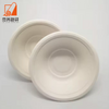 Disposable biodegradable eco-friendly cornstarch salad bowl meets with lid eco-bowl