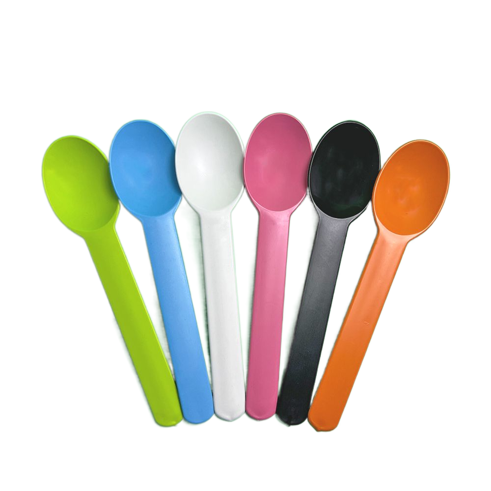 Cornstarch Utensils Cornstarch Biodegradable Yogurt Spoon Eco-friendly Disposable Ice Cream Spoon