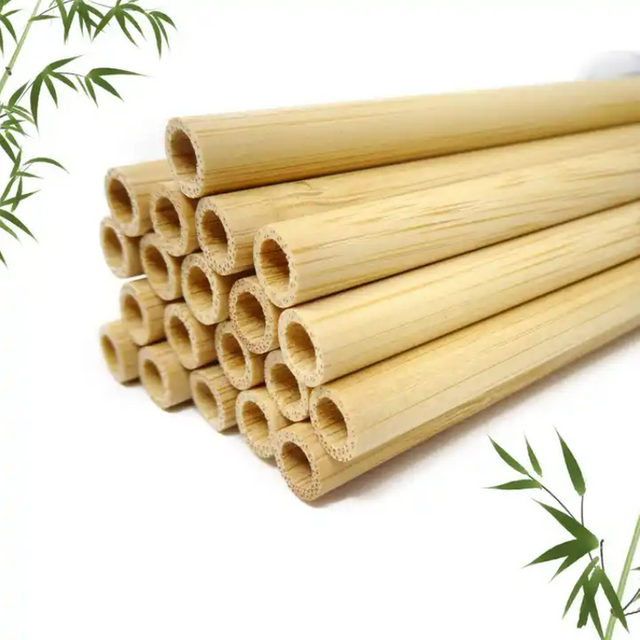 Eco-Friendly Biodegradable Disposable PLA Straw Cool Drinking Straight Straw Made Sugarcane Paper Parties Free