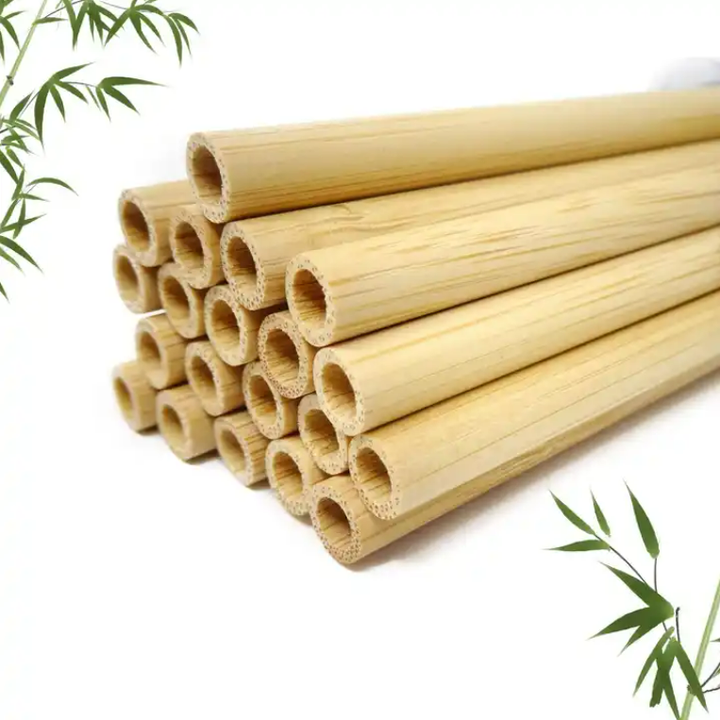 Eco-Friendly Biodegradable Disposable PLA Straw Cool Drinking Straight Straw Made Sugarcane Paper Parties Free
