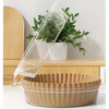 PFAS-freies Antihaft-Rund quadrat 50 Stück 100 Stück Back-Air fryer Pergament Silikon Einweg-Luft fritte use Liner Papier