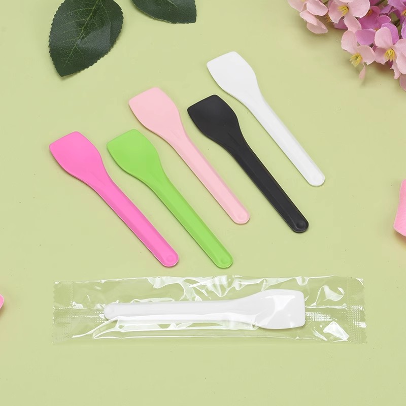 PLA Environment-friendly Material Can Degrade Disposable Ice Cream Spoon Pudding Spoon Food Grade