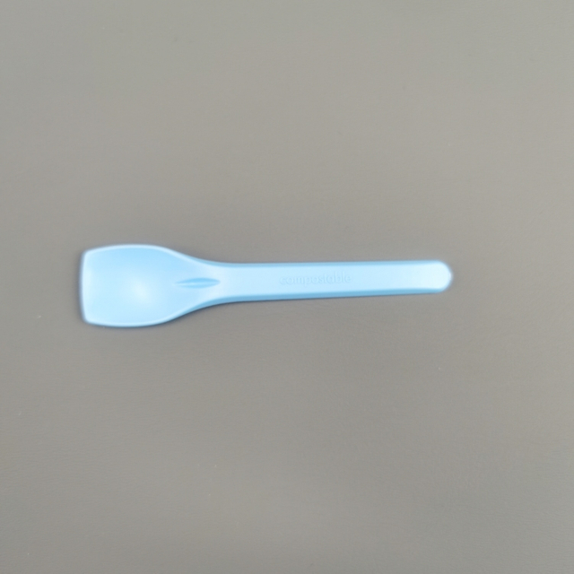 Hot Selling Product Eco Friendly Biodegradable Pla Small Ice-Cream Spoon