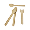 Eco Friendly BPI 100% Compostable Paper Cutlery Paper Knife Spoon Fork Dessert Spoon Ice Cream Spoon Stirring Stick