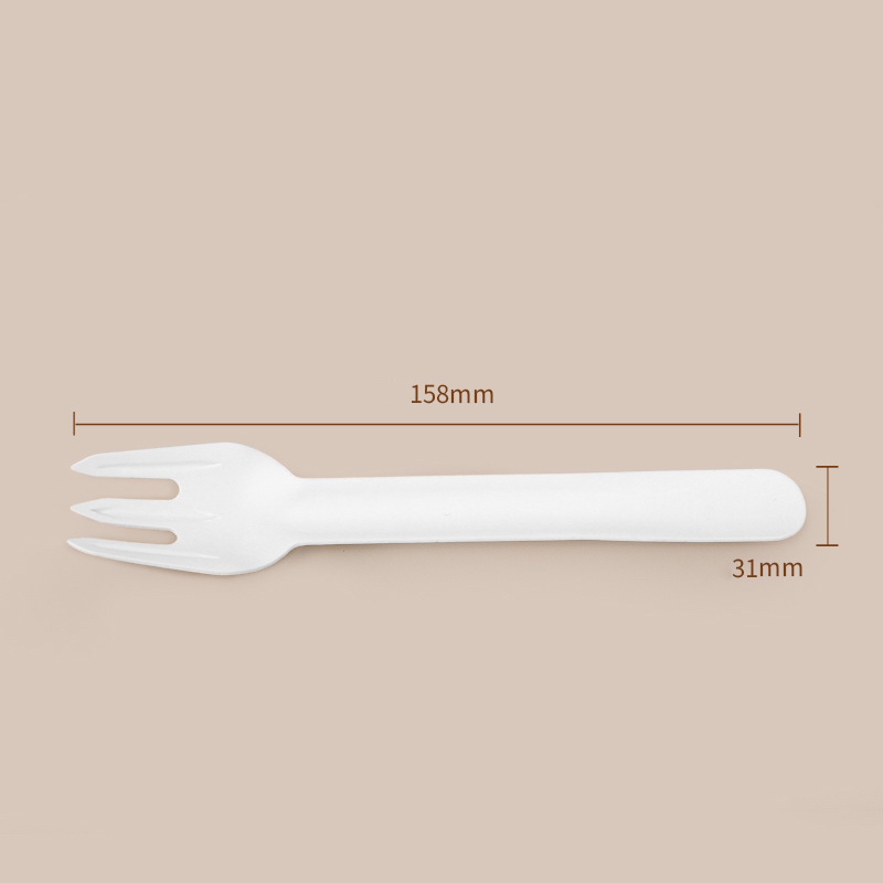 Biodegradable Disposable Paper Cutlery Paper Knife Fork& Spoon for Restaurant, Party