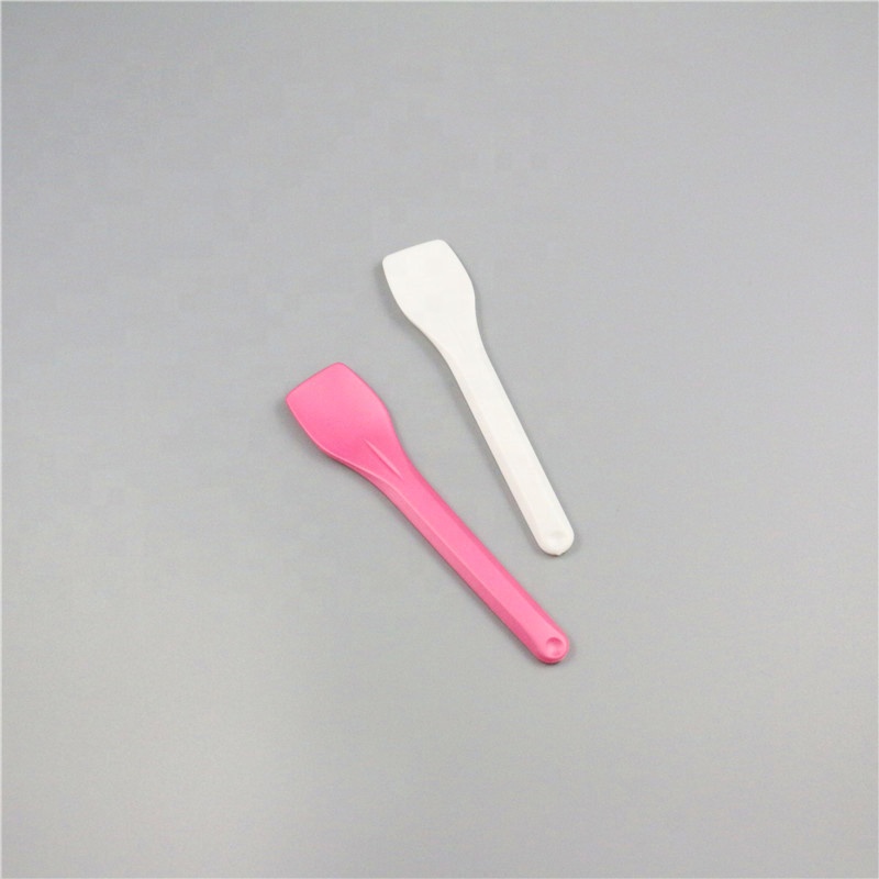 Biologisch abbaubarer Eis löffel PLA Plastic Ice Cream Shovel Spoon