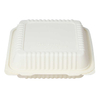 Eco-friendly Biodegradable Disposable Microwaveable TakeOut Food Containers Corn Starch Lunch Box Microwave Disposal Container