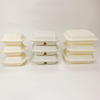 Customizable Logo Corn Starch Lunch Box Biodegradable Food Grade Packaging Container Square Takeaway Box for Cake & Sushi