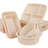 Safe Eco Friendly Degradable Packaging Boxes Corn Starch Takeaway Food Containers Biodegradable Disposable Lunch Box