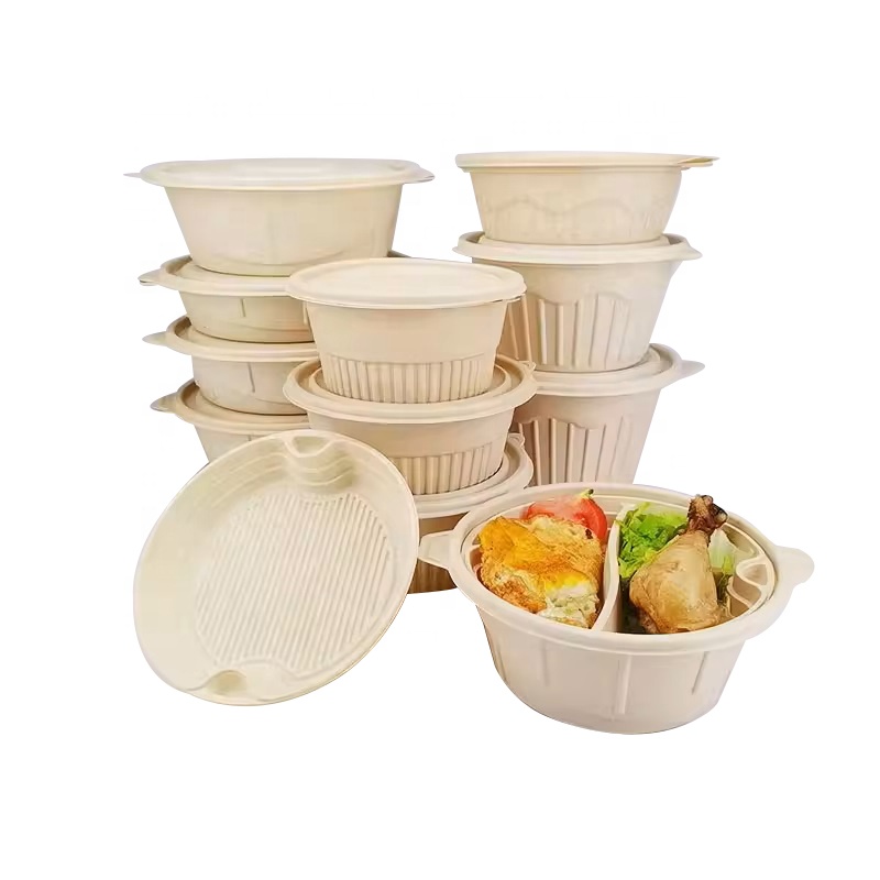 New Design Biodegradable Eco-Friendly Food Grade Material Corn Starch Degradable Tableware