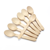 Lightweight Disposable Wooden Tableware Cutlery Eco-Friendly for Events