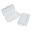 New Disposable Bagasse Folding Box Hot Dog Box Design Sense Degradable Eco-friendly Safe 100% Compostable Fast Food Packaging