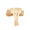 Eco Friendly Cheap Dessert Ice Cream Wooden Spoon Disposable Cutlery