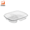 Disposable clear Plastic Box Rectangle Container with Lids Fast Food & Take Away Food Packaging for Snacks Jellies Cakes