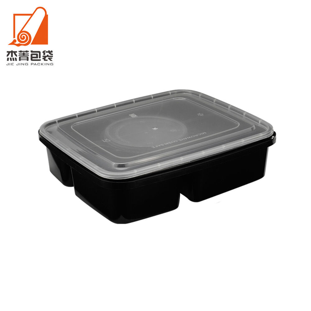 Food-grade Disposable PP Microwaveable Household Thickened High-grade Anti-theft Sealing Takeaway Packing Box with Lid