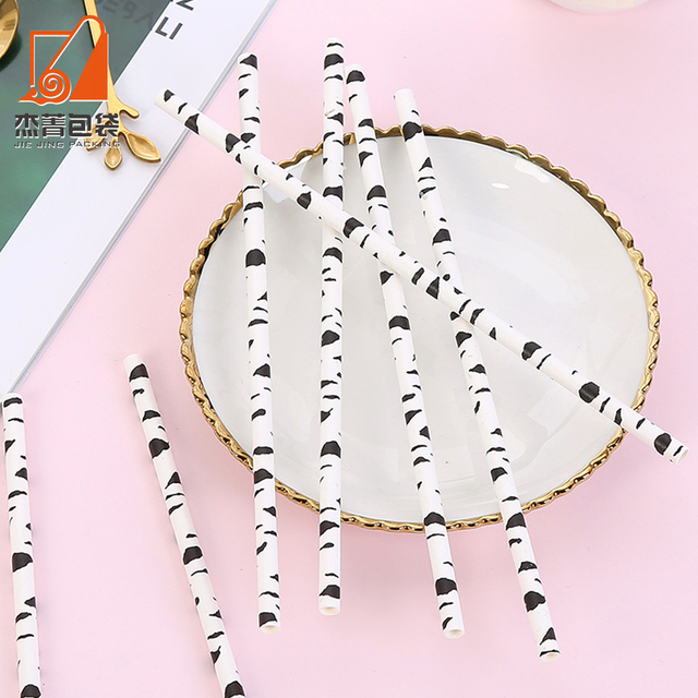 Paper straw Disposable drinking paper straw wedding party supplies tools