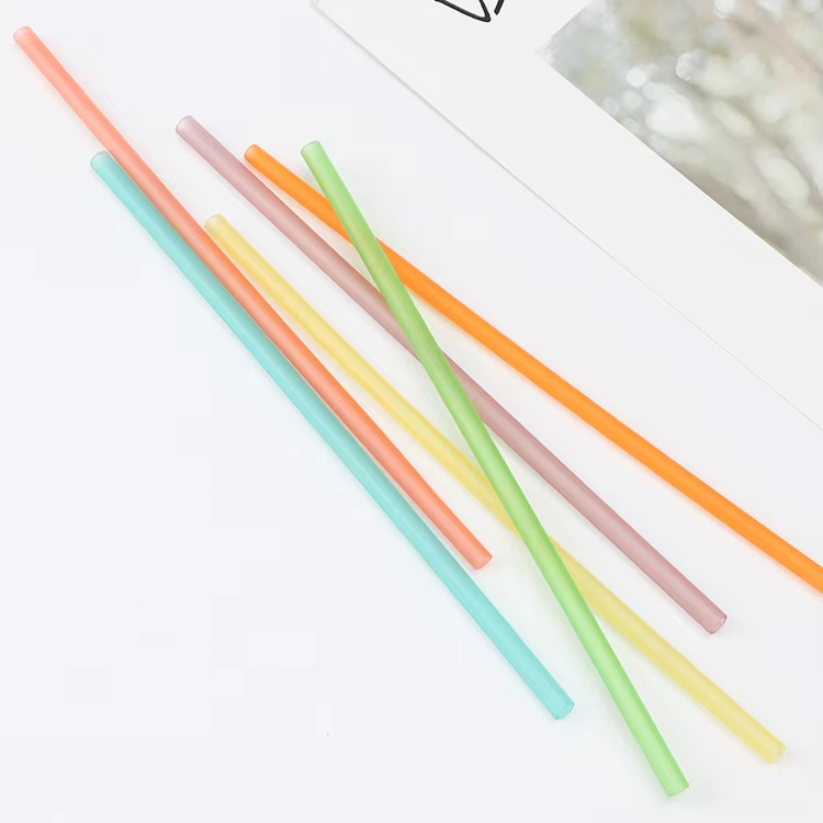 10mm Rice Straw Wheat Starch Disposable Straw Natural Health Coffee Cold Drink Degradable Straw