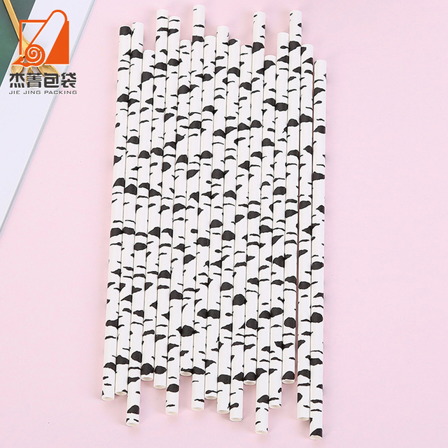 Wholesale Paper straw Disposable drinking paper straw wedding party supplies tools