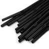 PP Flexible Straw Disposable Plastic Bending Straws Black 6mm