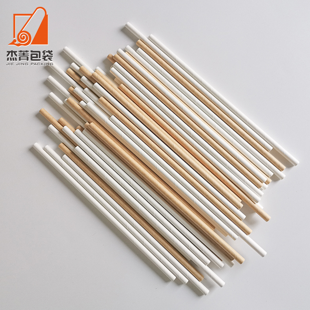 Hot sale Drink straw Paper straw Disposable biodegradable white paper straw Eco-friendly brown paper straw