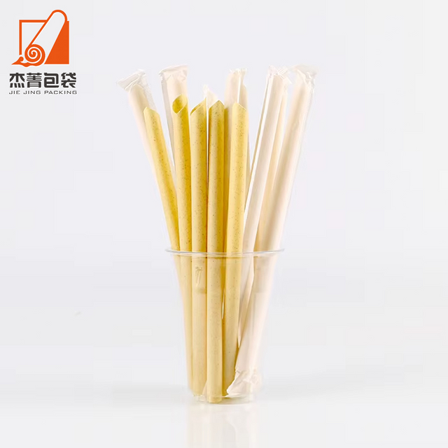 Eco Friendly Wheat Drinking Straws Degradable Disposable 100% Natural Hay Drinking Wheat Straws