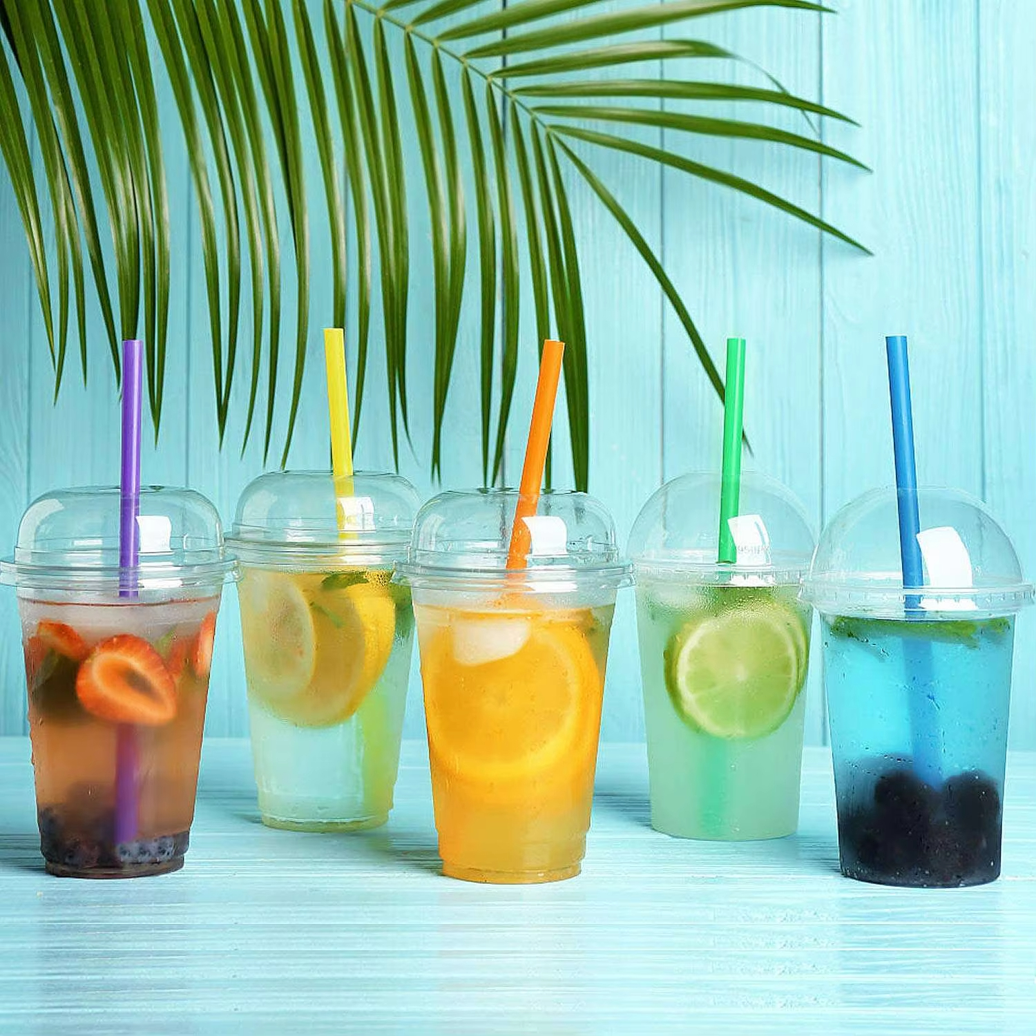 Wholesale colorful Biodegradable Compostable PLA straw