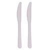 Disposable Biodegradable 6.5-Inch Dinner Knife Party Cutlery, Disposable Cake Knife