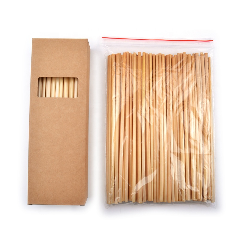 Eco-friendly biodegradable wheat drinking straw instead of plastic straw