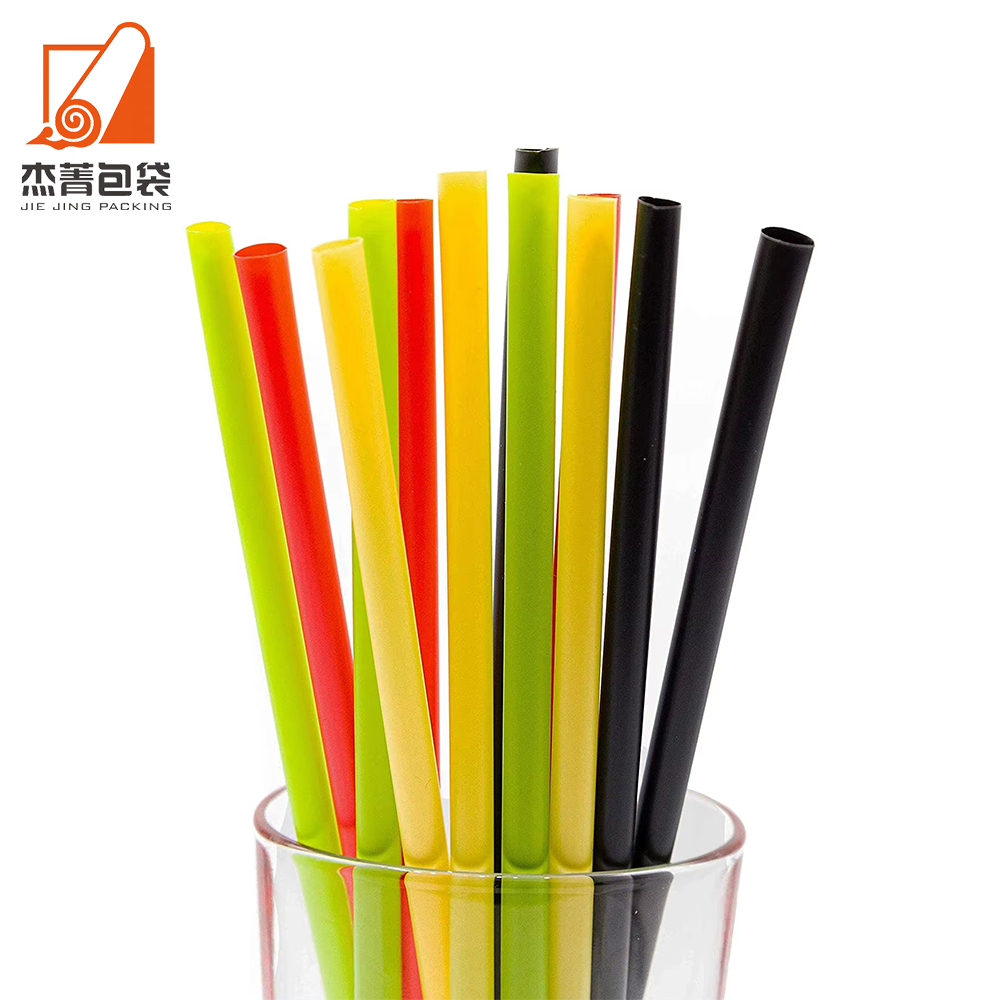 Best Price PLA Bubble Tea Biodegradable Drinking Straw Big Plastic 12Mm Jumbo Plastic Milkshake Straws