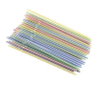 Factory Custom Size 100% Biodegradable White U Shaped Pla Flexible Reusable Straw Individually Opp Wrapped Pla Drinking Straw
