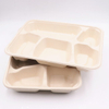 Biodegradable Disposable Compostable Takeaway Sugarcane Bagasse Tableware