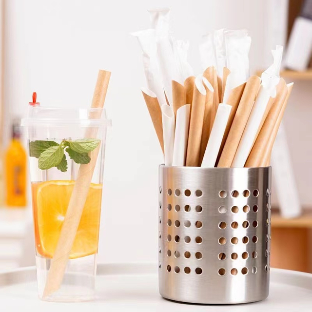 Biodegradable Bpa Free Recycle Eco-friendly 100% Natural Drinking Juice Water Tube Disposable Sugarcane Straws