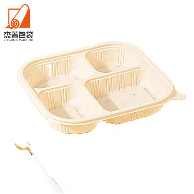 Customized Disposable Food Packaging Portable Fast Food Packaging Box Lunch Cake Box Takeaway Box