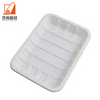 Customize Logo Size Compostable Biodegradable Corn Starch Meat Tray High quality