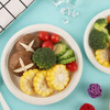 9 inch Cornstarch Bio-Based Round Plate Biodegradable Disposable Degradable Tableware